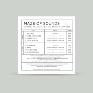 JANKO NILOVIC AND THE SOUL SURFERS<br>Maze Of Sounds