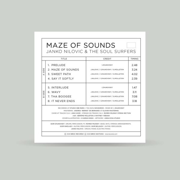 JANKO NILOVIC AND THE SOUL SURFERS<br>Maze Of Sounds – Image 2