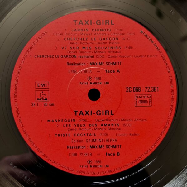 Taxi-Girl <br>Cherchez Le Garçon : Album – Image 3