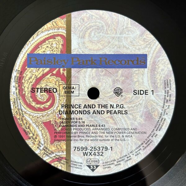 Prince & The New Power Generation <br>Diamonds And Pearls – Image 5