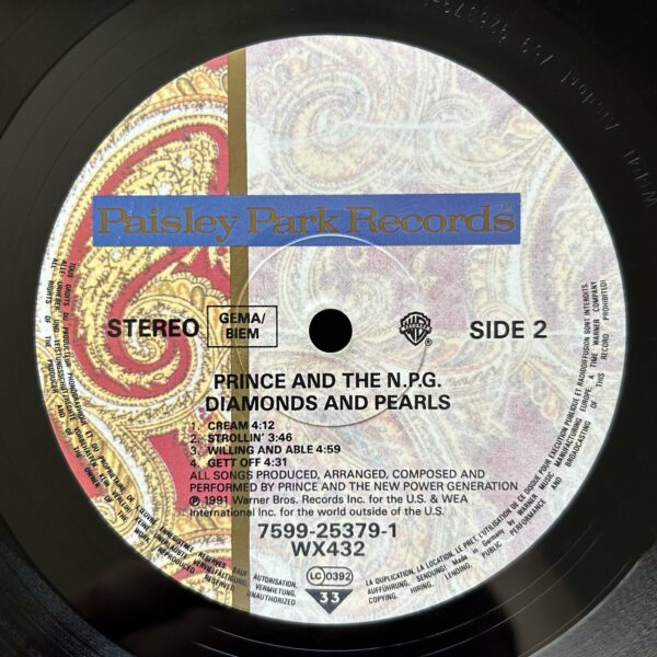 Prince & The New Power Generation <br>Diamonds And Pearls – Image 6