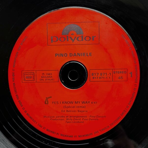 Pino Daniele<br>Yes I Know My Way (Special Remix) – Image 3