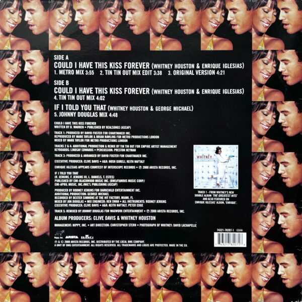 Whitney Houston & Enrique Iglesias<br>Could I Have This Kiss Forever – Image 2