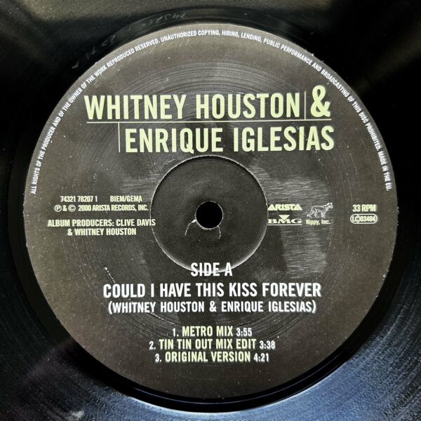 Whitney Houston & Enrique Iglesias<br>Could I Have This Kiss Forever – Image 3