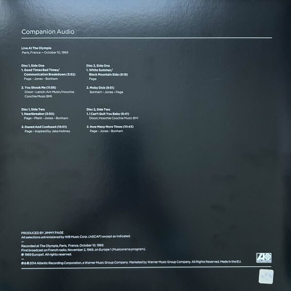 Led Zeppelin<br>Led Zeppelin (Coffret Super Deluxe) – Image 9