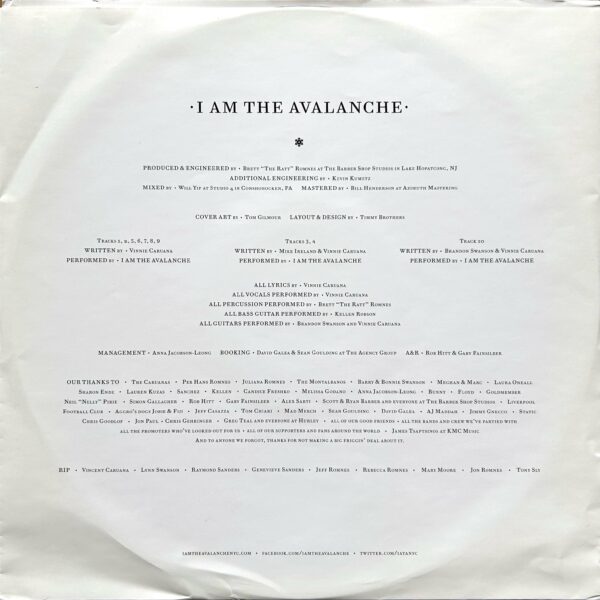 I'Am The Avalanche – Image 4