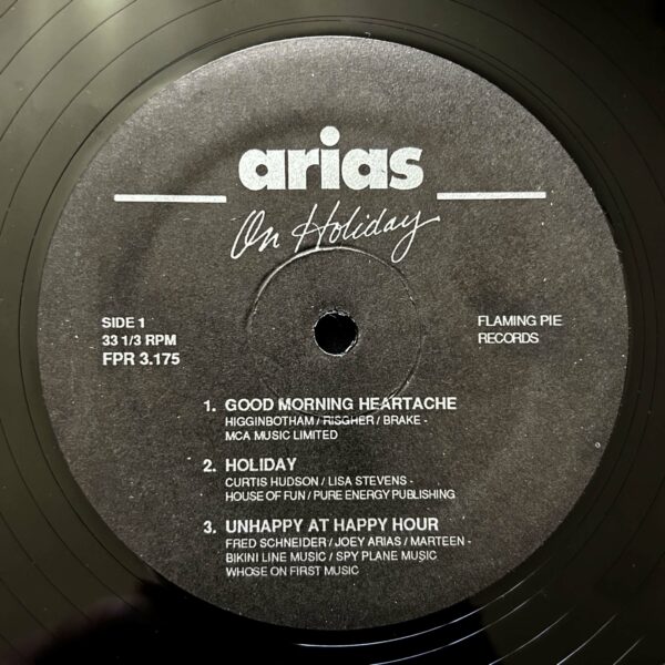 Joey Arias<br>Arias On Holiday (Dédicacé) – Image 3