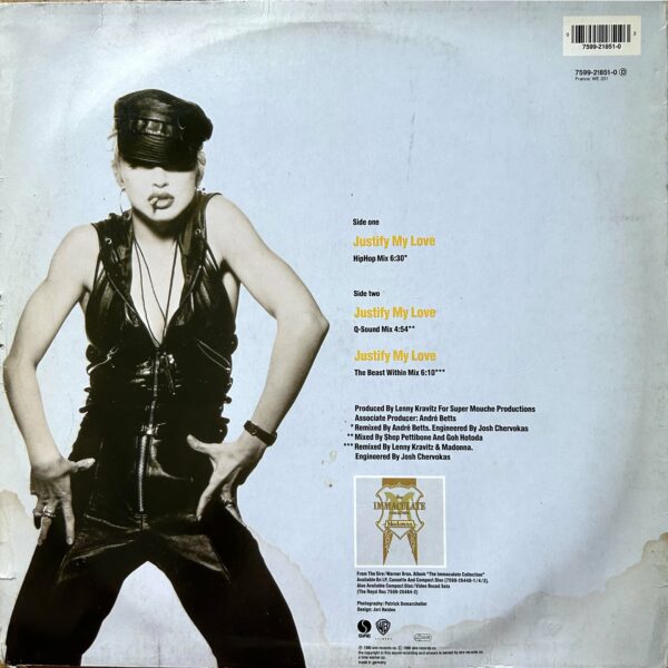 Madonna<br>Justify My Love – Image 2