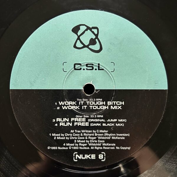 C.S.L.<br>Work It / Run Free – Image 2