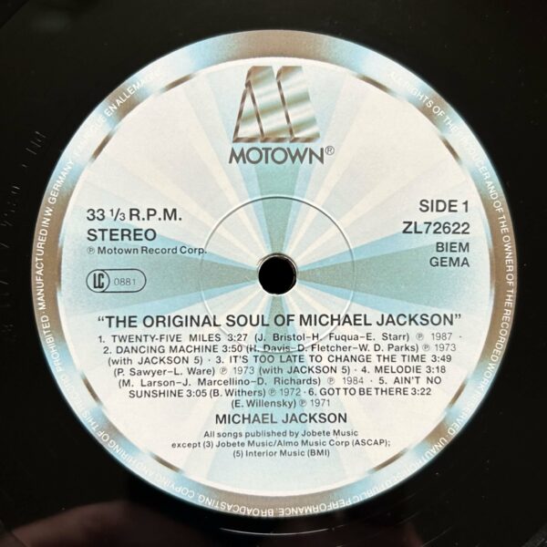 Michael Jackson<br>The Original Soul Of Michael Jackson – Image 3