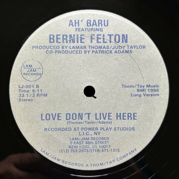 Ah' Baru Featuring Bernie Felton<br>You're The One – Image 2