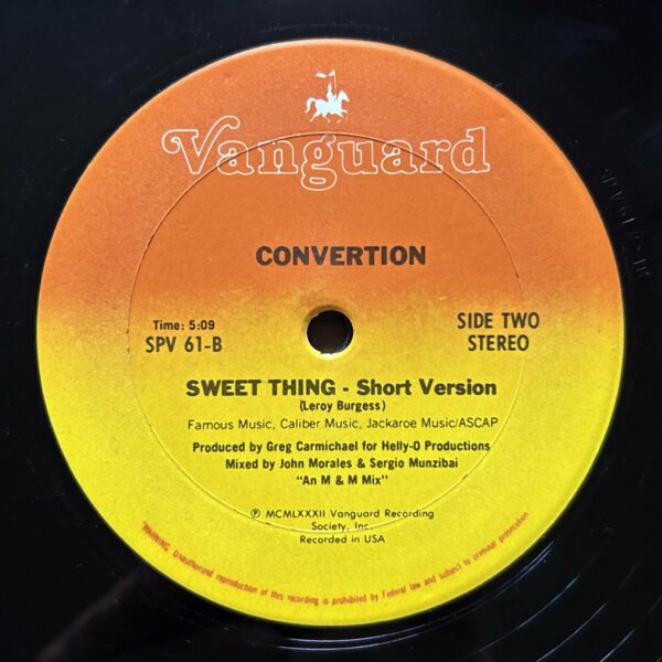 Convertion<br>Sweet Thing – Image 2