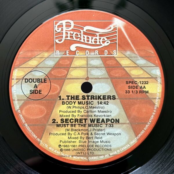 Gayle Adams / Unlimited Touch / Secret Weapon / The Strikers – Image 2
