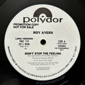 Roy Ayers<br>Don't Stop The Feeling (Promo Copy)