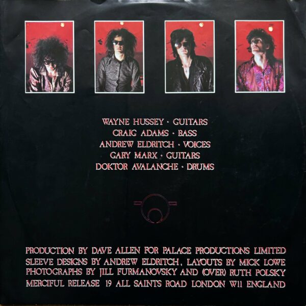 The Sisters Of Mercy <br>First And Last And Always – Image 4