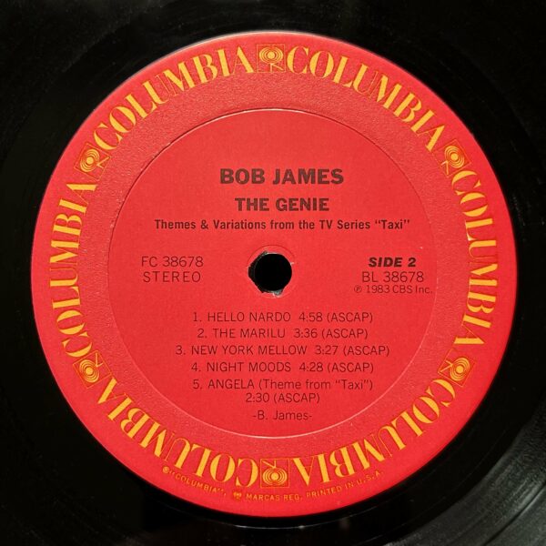 Bob James<br>The Genie: Themes & Variations From The TV Series "Taxi" – Image 4