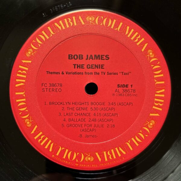 Bob James<br>The Genie: Themes & Variations From The TV Series "Taxi" – Image 3