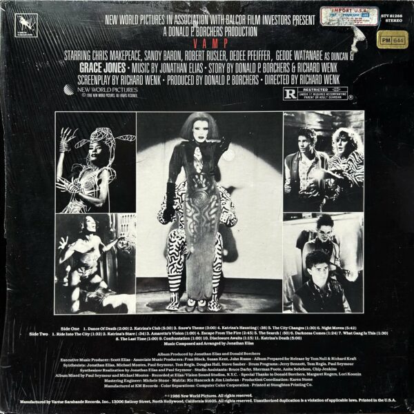 Jonathan Elias<br>Vamp (Original Motion Picture Soundtrack) – Image 2