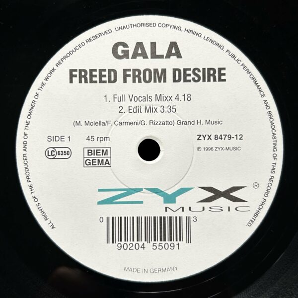 Gala<br>Freed From Desire