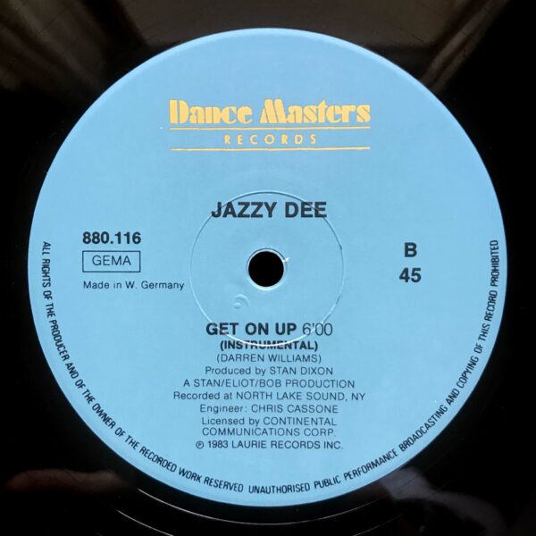 Jazzy Dee<br>Get On Up – Image 2