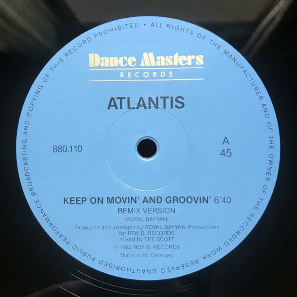 Atlantis<br>Keep On Movin' And Groovin'
