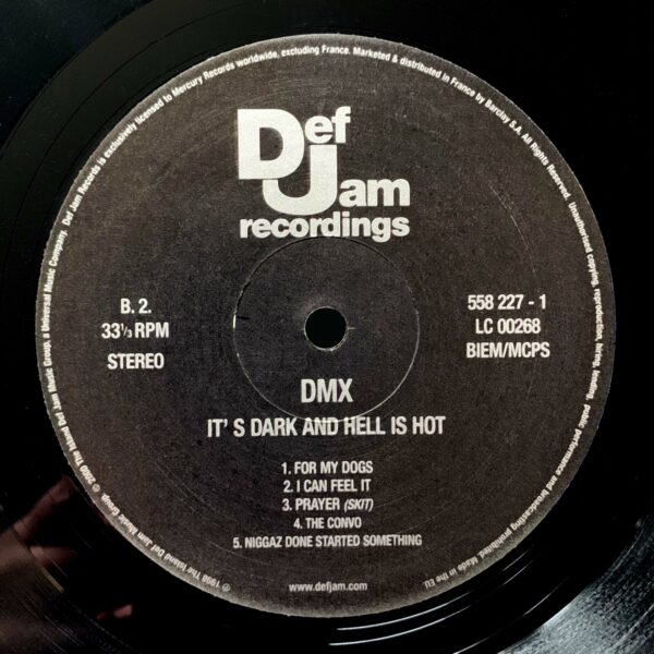 Vinyle-occasion-rap-US-DMX–It-s-Dark-And-Hell-Is-Hot-10