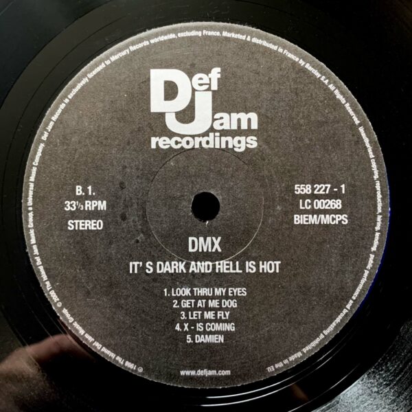 Vinyle-occasion-rap-US-DMX–It-s-Dark-And-Hell-Is-Hot-6