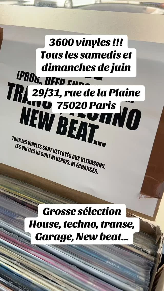 #vinyl #vinyles #house #transe #techno #newbeat #garage…